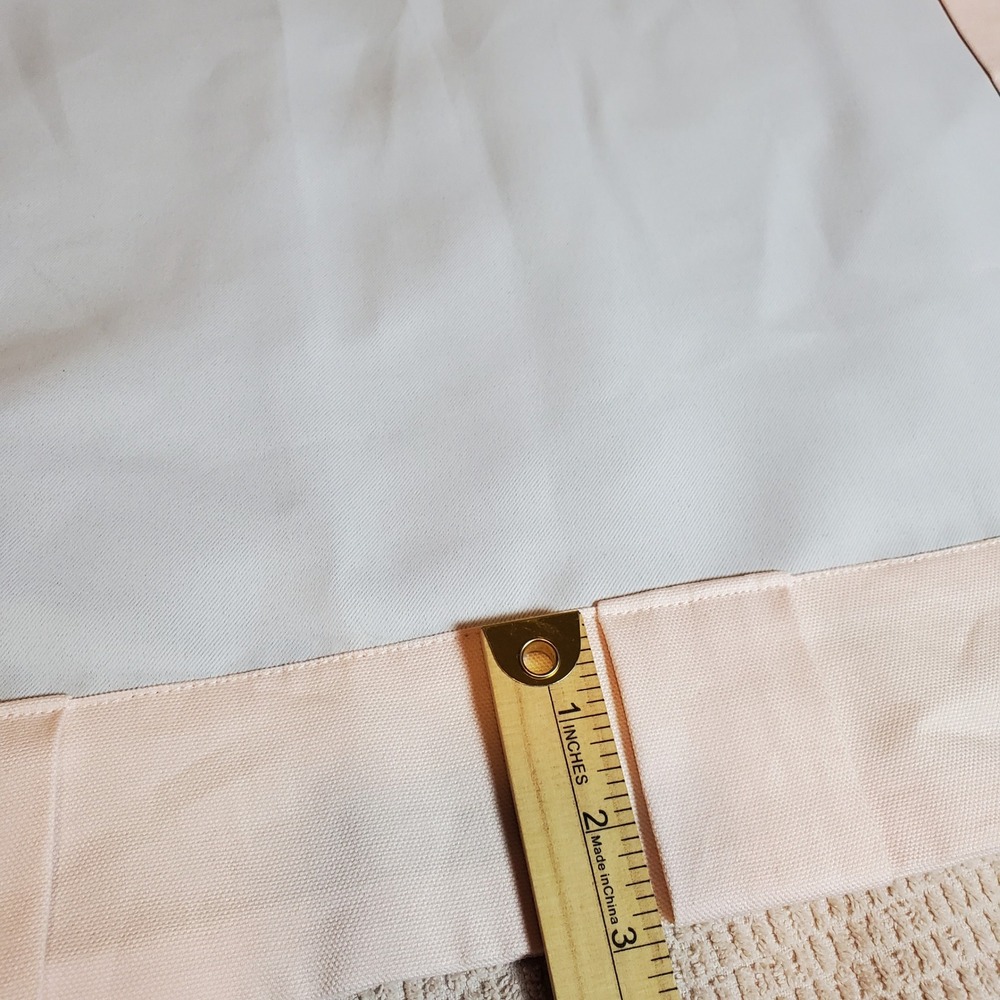 Potterybarn Kids Light Pink Blackout Curtain Panel Cotton 44x63 Rod Pocket - Picture 6 of 8